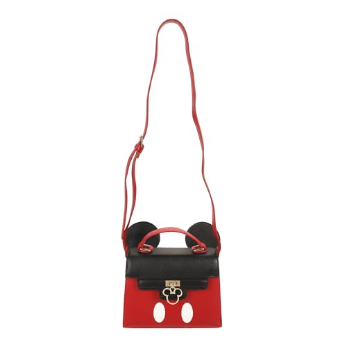 Mickey Mouse Mickey Pants Puff Head Metal Women's Handbag
