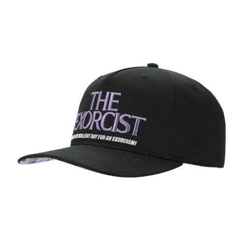 The Exorcist Logo Black Retro Grandpa Snapback Hat