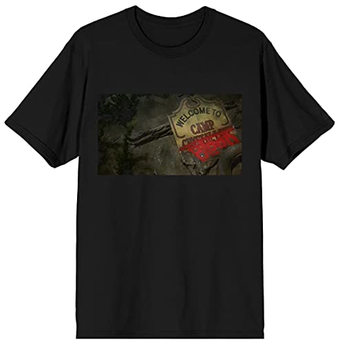 Friday the 13th Welcome to Camp Blood Men's Black Graphic Tee