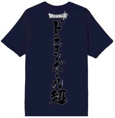 Dragon Ball Super Character Panels Men's Periwinkle Crew Neck Short Sleeve T-shirt