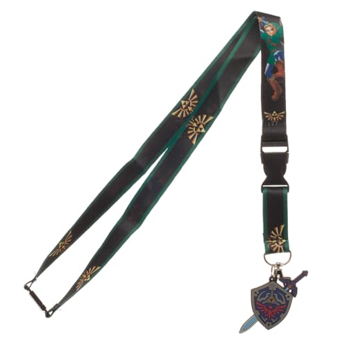 The Legend Of Zelda NTN Zelda With Rubber Charm & Sticker Lanyard