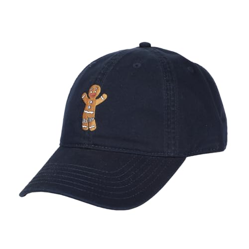 Shrek Embroidered Gingy Navy Unstructured Baseball Cap