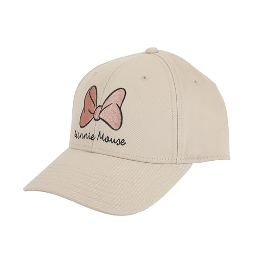 Minnie Mouse Minnie Mouse Bow Embroidery Cotton Twill B2 Ball Cap Traditional Adjustable