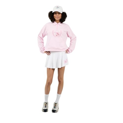 Hello Kitty Embroidered Character Art Women's White Skirt