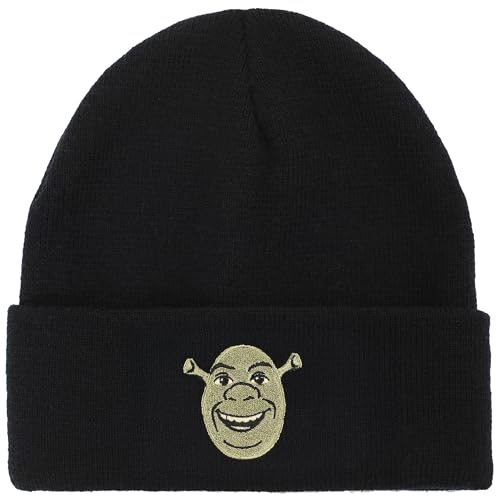 Shrek Embroidery Acrylic Knit Standard Cuff Beanie