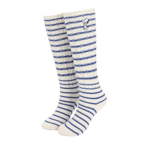 Peanuts Embroidered Peanuts Women's Slouch Crew Socks