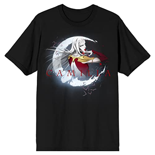 Castlevania Camilla Character Men's Black Graphic Tee