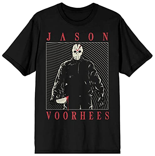 Friday the 13th Jason Voorhees Men's Black T-shirt