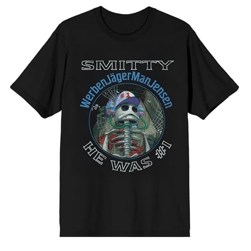 Spongebob Squarepants Smitty WerbenjÃ¤germanjensen He Was #1 on Black Short Sleeve Adult T-Shirt
