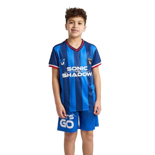 Sonic The Hedgehog Sonic & Shadow Boy's 2-Pack Soccer Jersey & Shorts Combo Set