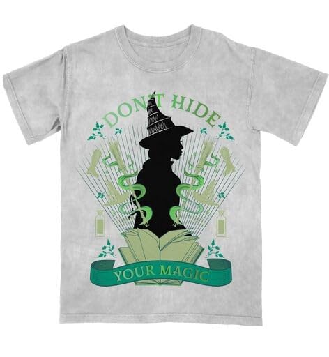 Wicked  Don''t Hide Your Magic Women's Tee on Crystal Wash