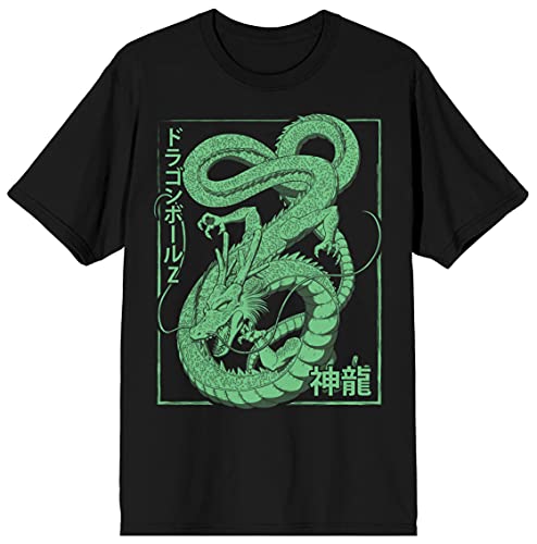 Dragon Ball Z Shenron Men's Black Short Sleeve Graphic Tee