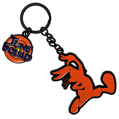 Bugs Bunny Tune Squad Multi Charm Enamel Metal Keychain