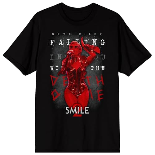 Smile Skye Riley Logo Adult Black Short Sleeve Tee