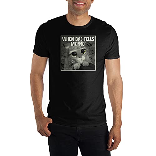 Dreamrks Animated Shrek Puss In Boots Meme Black Shirt