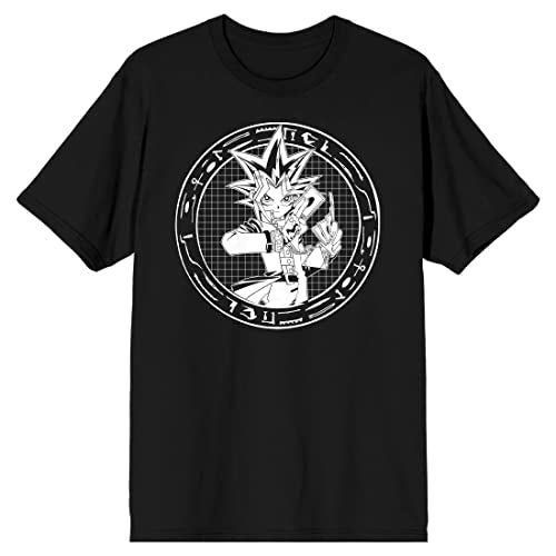 Yu-Gi-Oh! Yugioh Japanese Manga Men's Black T-Shirt Tee Shirt