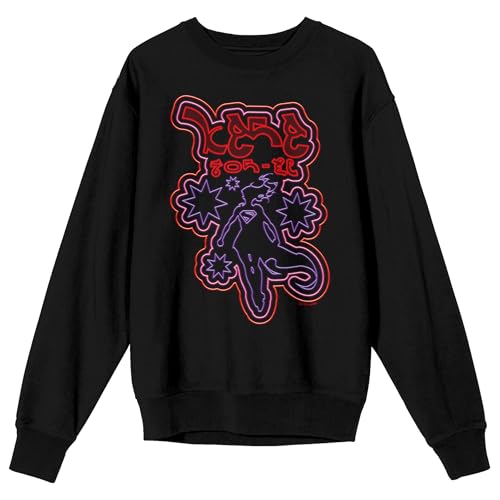 Supergirl Movie (2026) Kara Zor-El Neon Sign Men’s Black Crew Neck Long Sleeve Sweatshirt