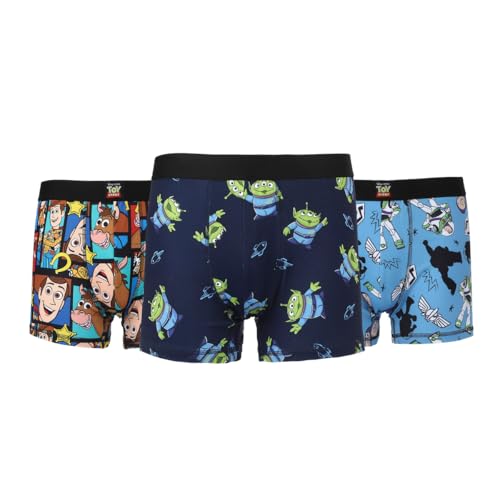 Toy Story All-Over Character Print Men’s 3-Pack Boxer Briefs