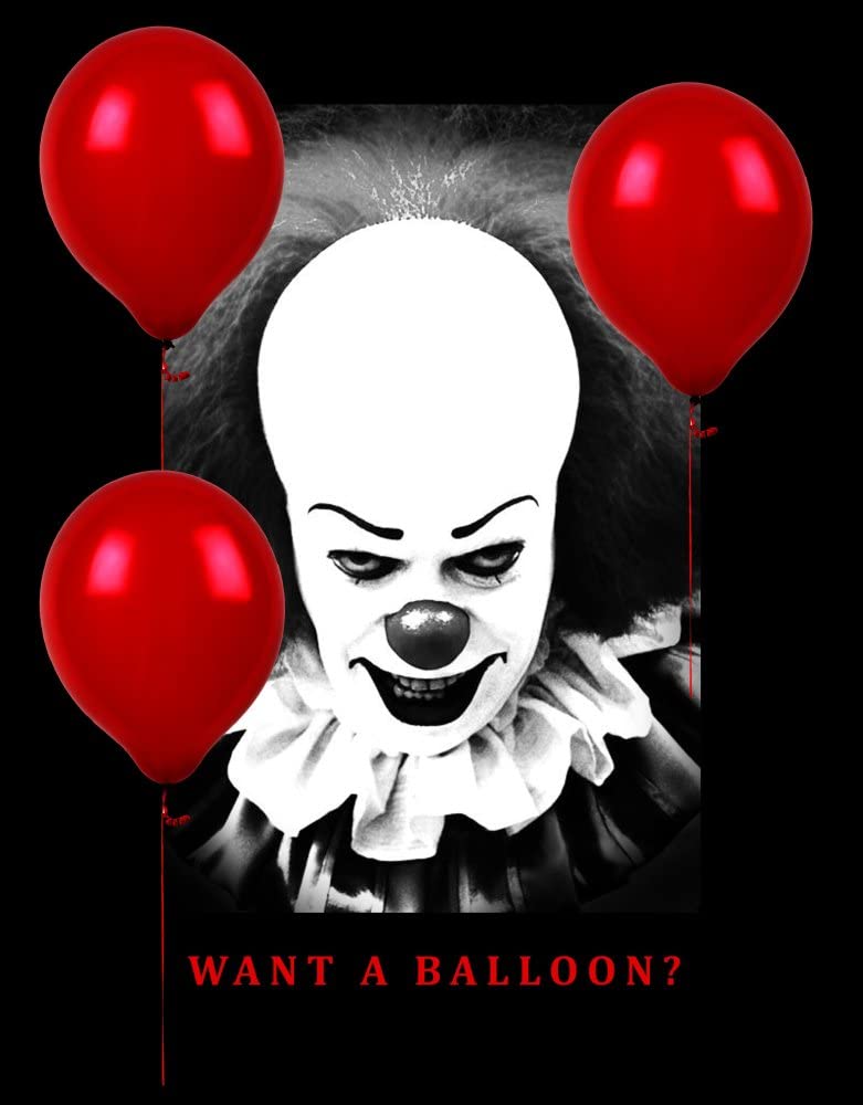 It 1990 Pennywise Want a Balloon Men's Black T-shirt