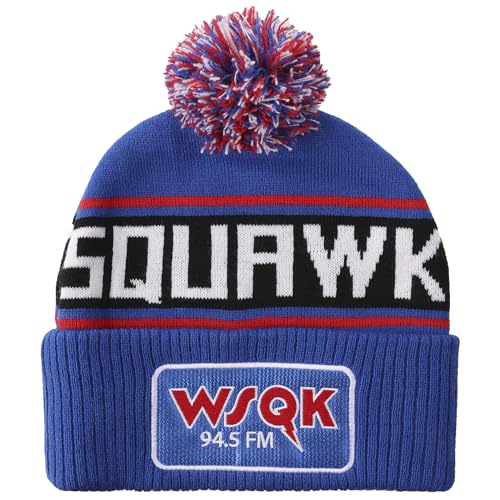 Stranger Things WSQK Squawk Blue Cuff Beanie