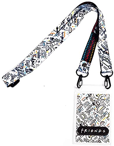 Friends Mask Lanyard Printed Mask Holder