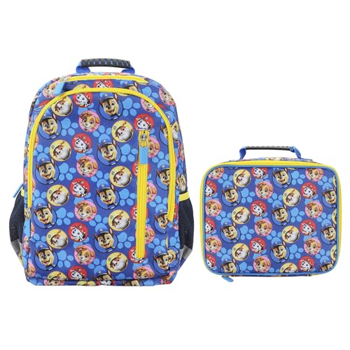 Disney Mickey Mouse And Friends 2-Piece 14" Toddler Girls and boys Backpack & Lunch Kit Set For School And Travel