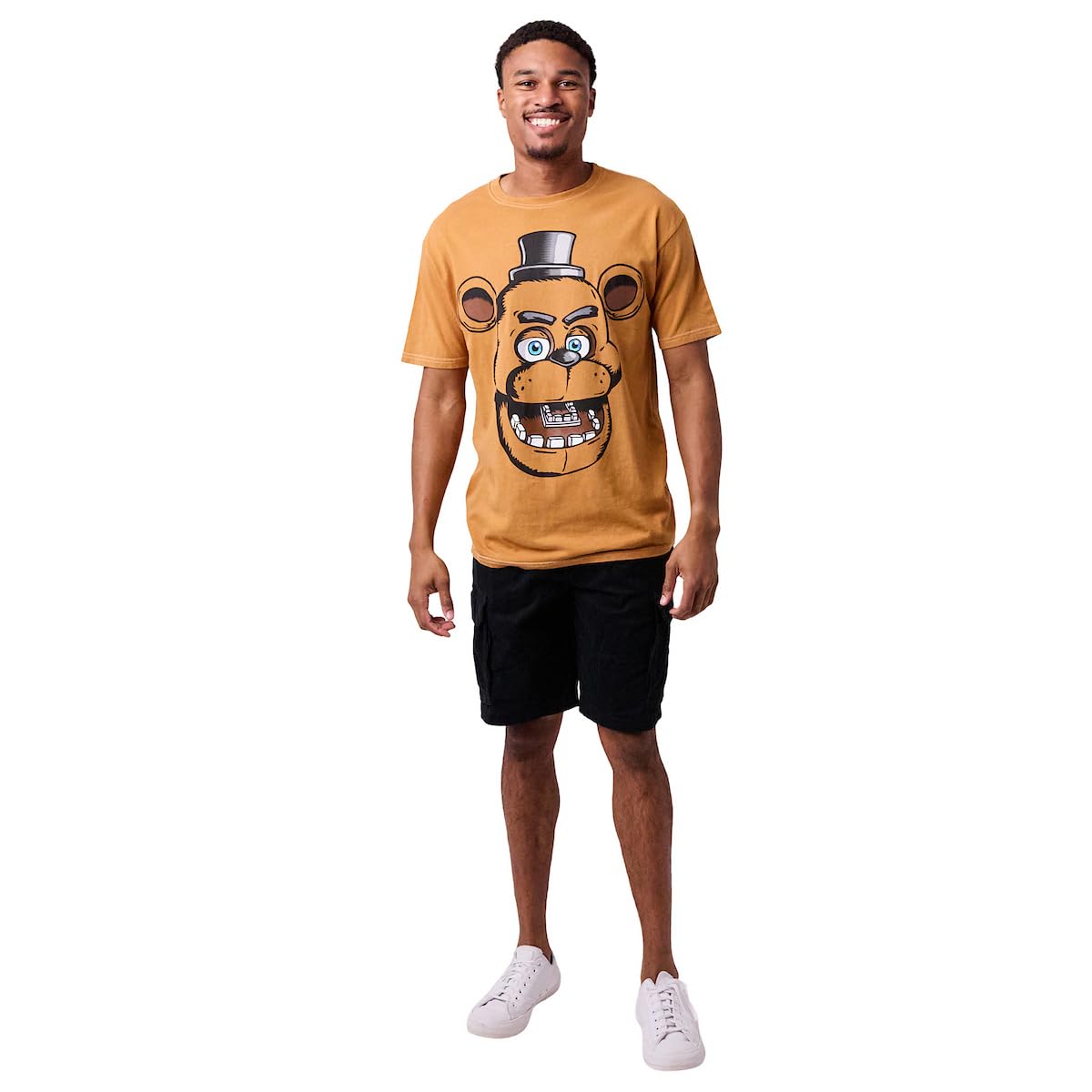 Five Nights at Freddy's Freddy Fazbear Men's Short Sleeve Tee