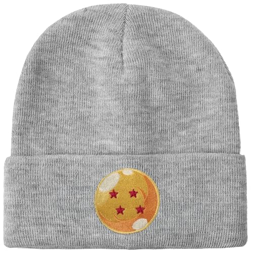 Dragon Ball Z 4 Star Dragonball Heather Acrylic Knit Cuff Beanie