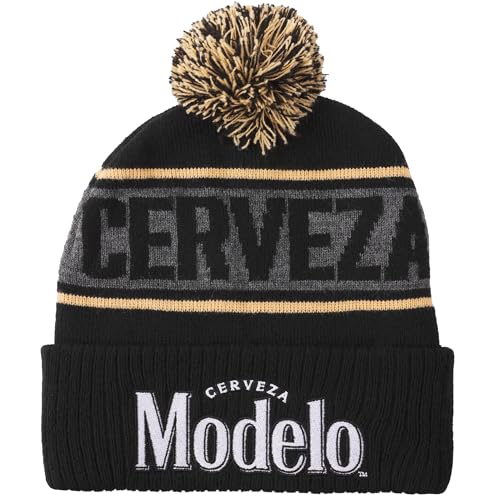 Modelo Cerveza Black Cuff Beanie