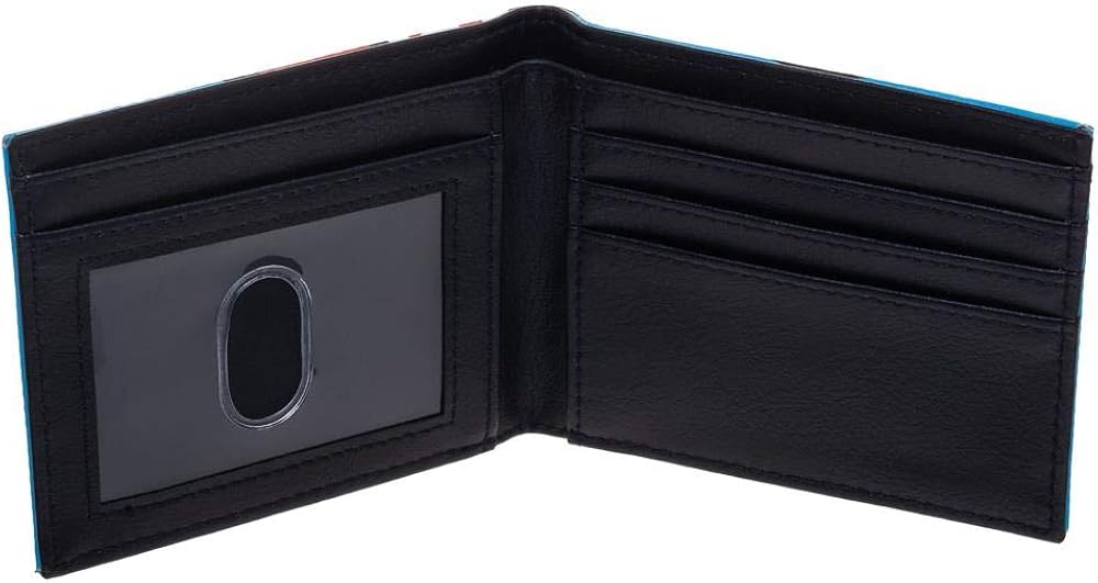 Super Mario Bros Bi-Fold Wallet for mens