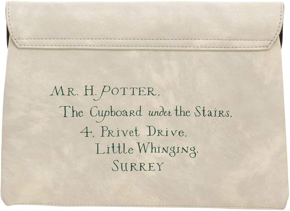 Harry Potter Letter Envelope to Hogwarts Clutch Purse