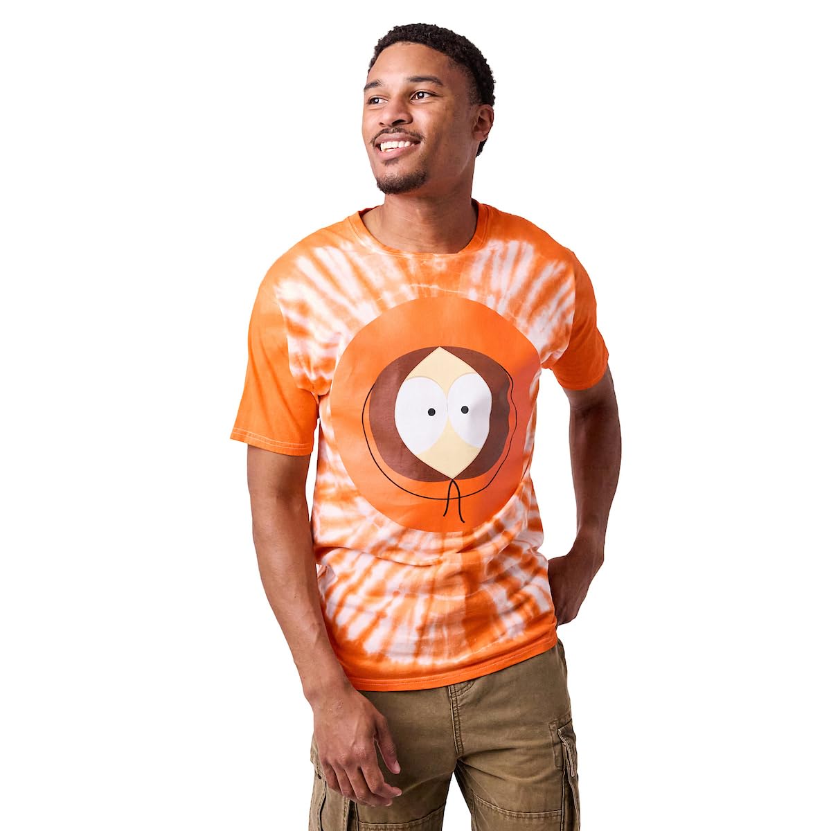 South Park Kenny McCormick Men's Tie Dye Short Sleeve Tee