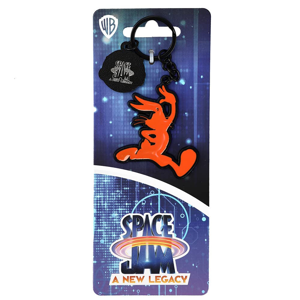 Bugs Bunny Tune Squad Multi Charm Enamel Metal Keychain