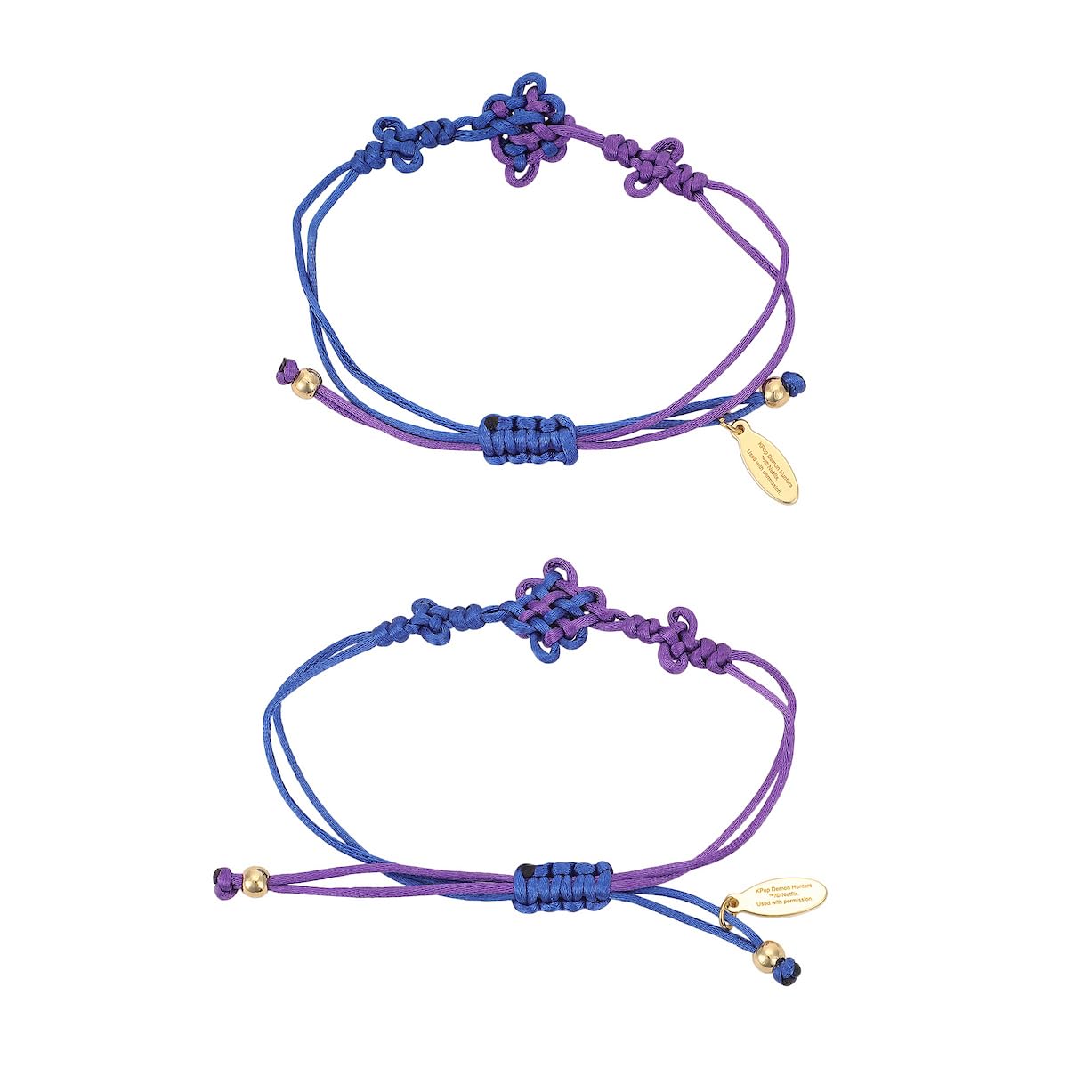 KPop Demon Hunters Huntr/x Logo Bestie Bracelet Set