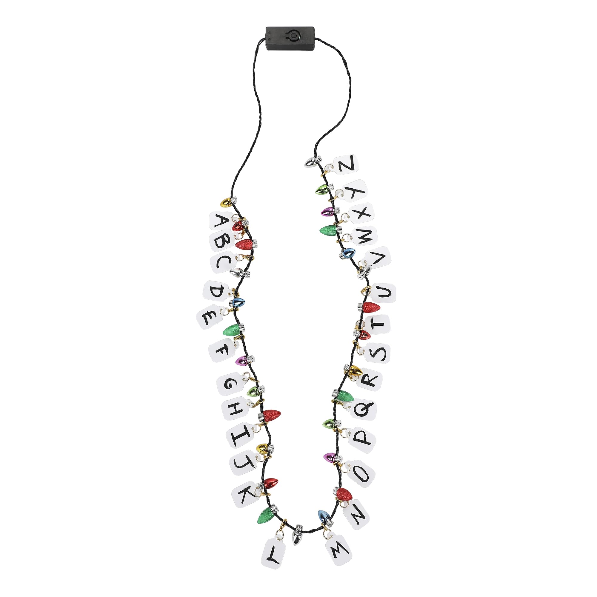 Stranger Things Christmas Lights Necklace