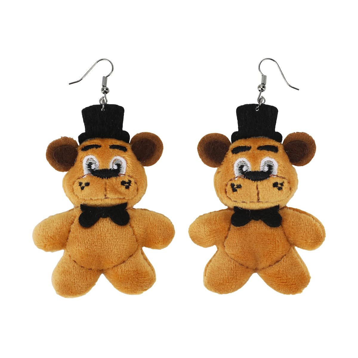 Five Nights At Freddy's Freddy Fazbear Oversized Plush Earrings