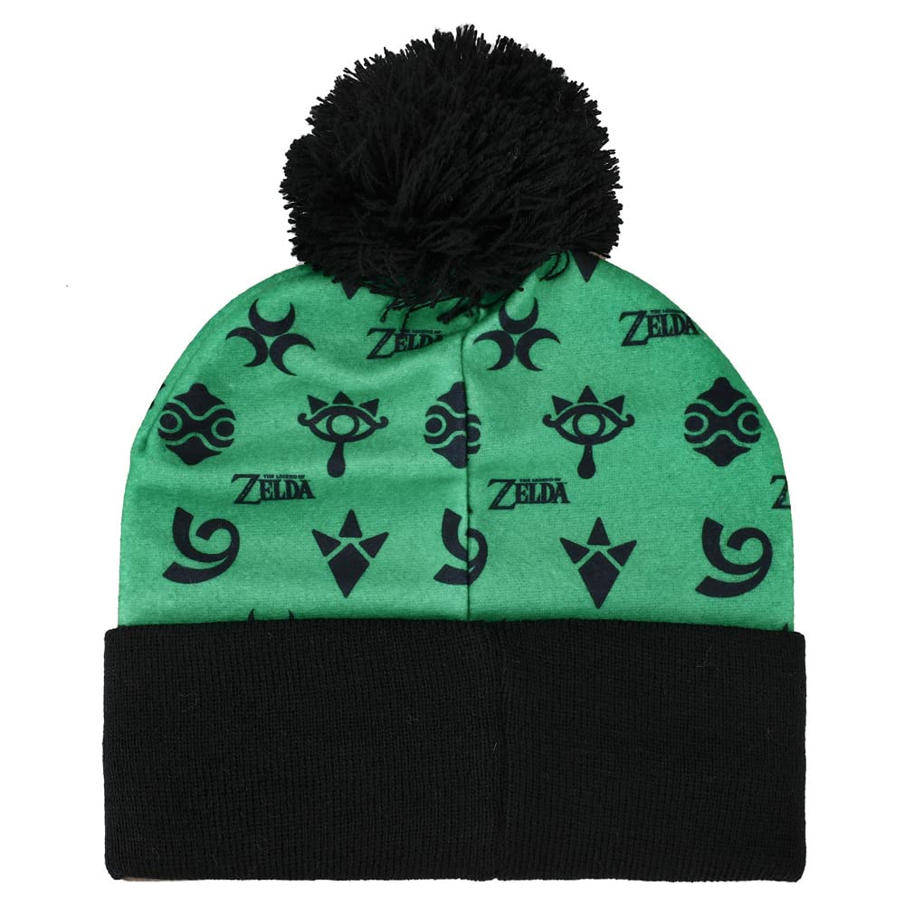 Zelda Fleece and Knitted Cuff Hat with Gloves Set for kids