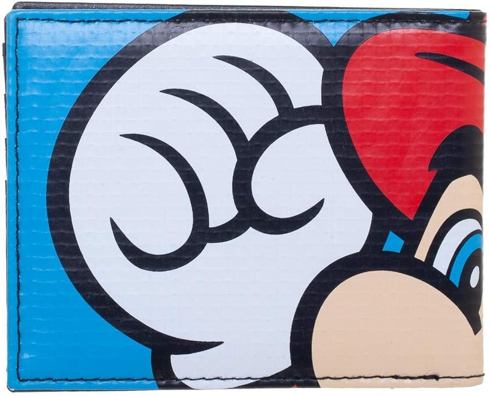 Super Mario Bros Bi-Fold Wallet for mens
