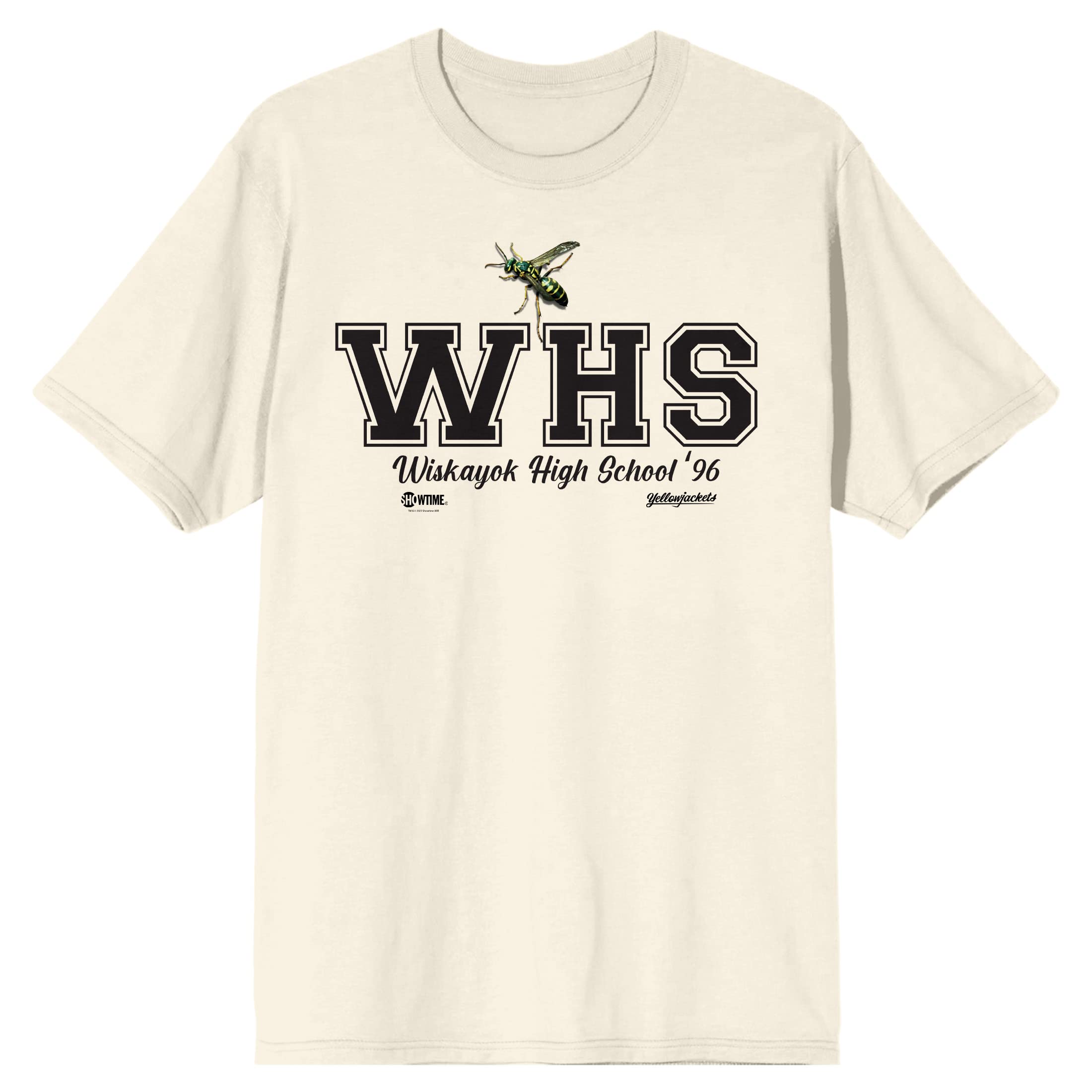 Yellowjackets WHS Wiskayok High School Class of '96 Women's Natural Short Sleeve Crew Neck Tee