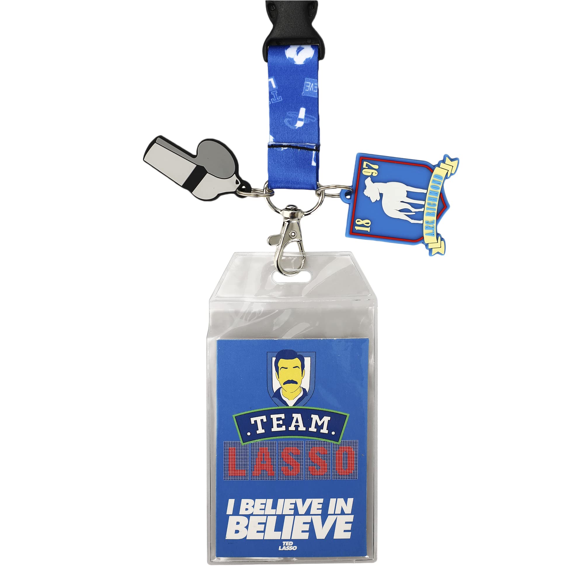 Ted Lasso Lanyard with Keychain