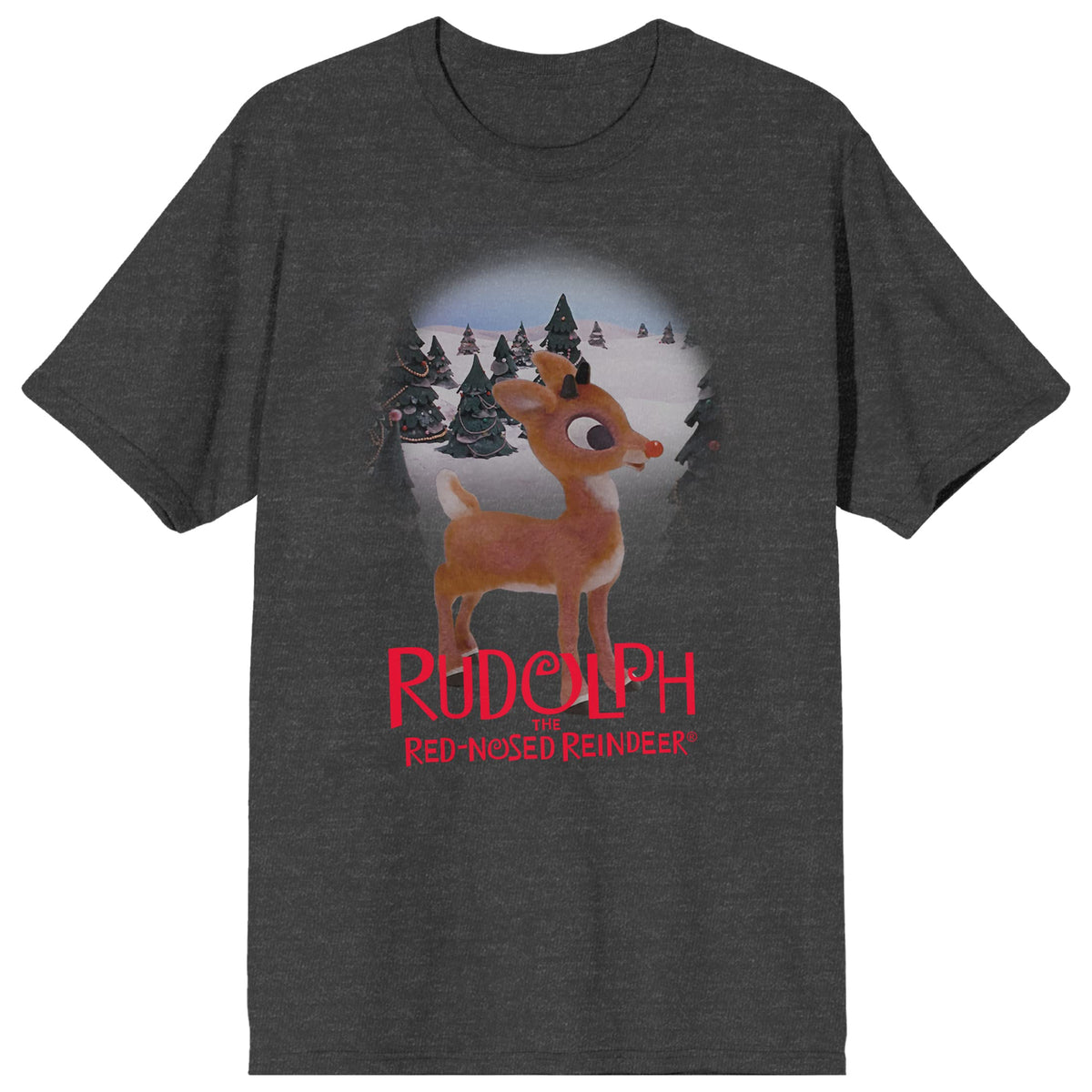 Rudolph The Red Nose Reindeer T-Shirt Christmas Tee