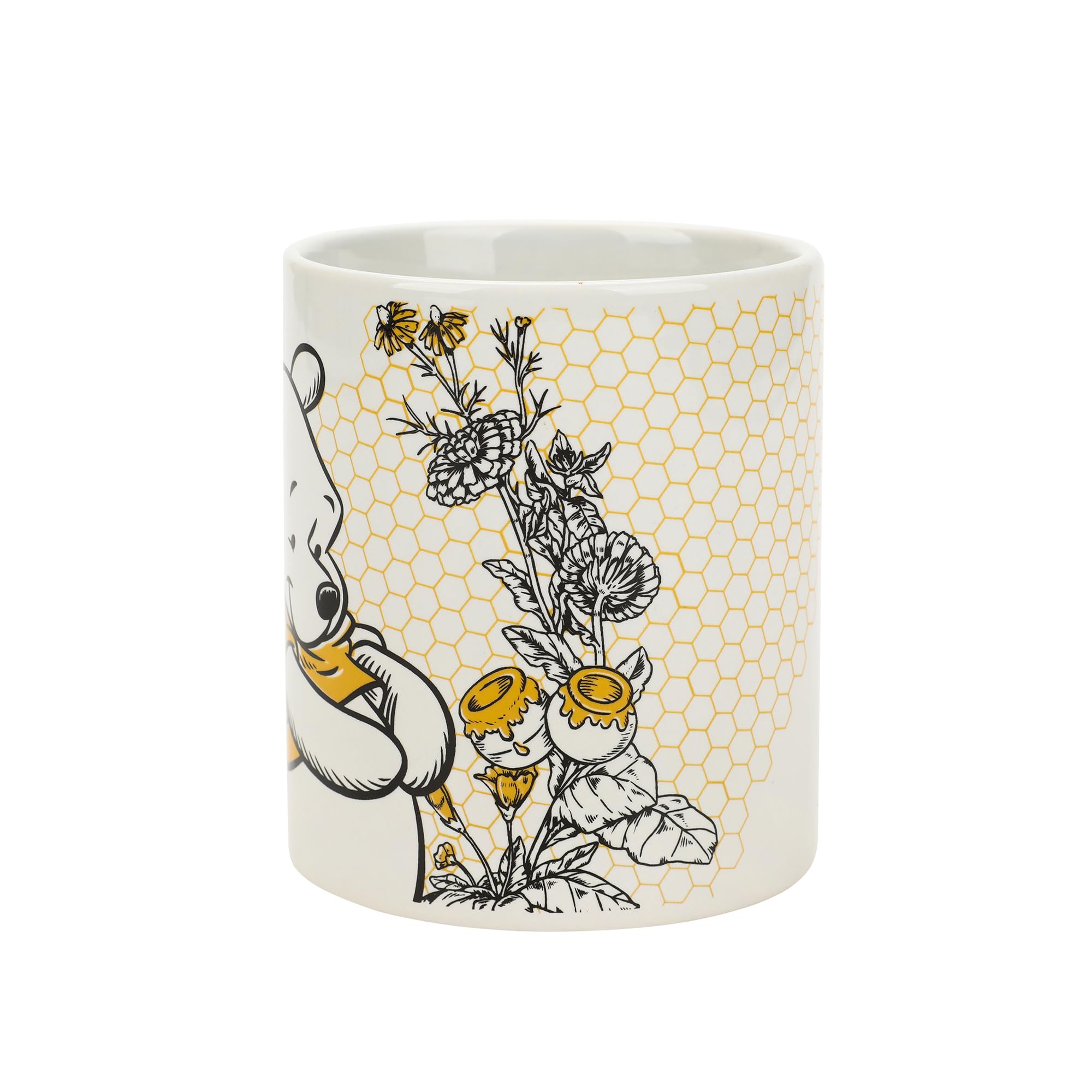 Winnie The Pooh 100 Acre Wood Friends 16 Oz White Ceramic Mug