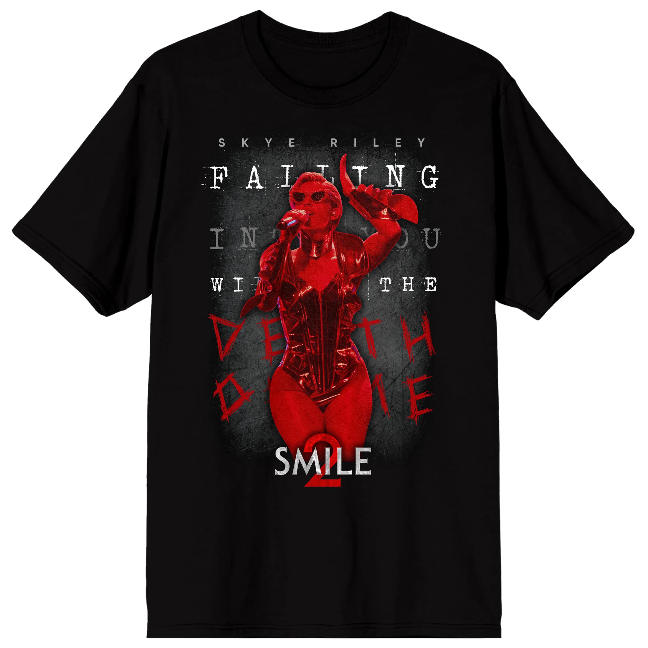 Smile Skye Riley Logo Adult Black Short Sleeve Tee