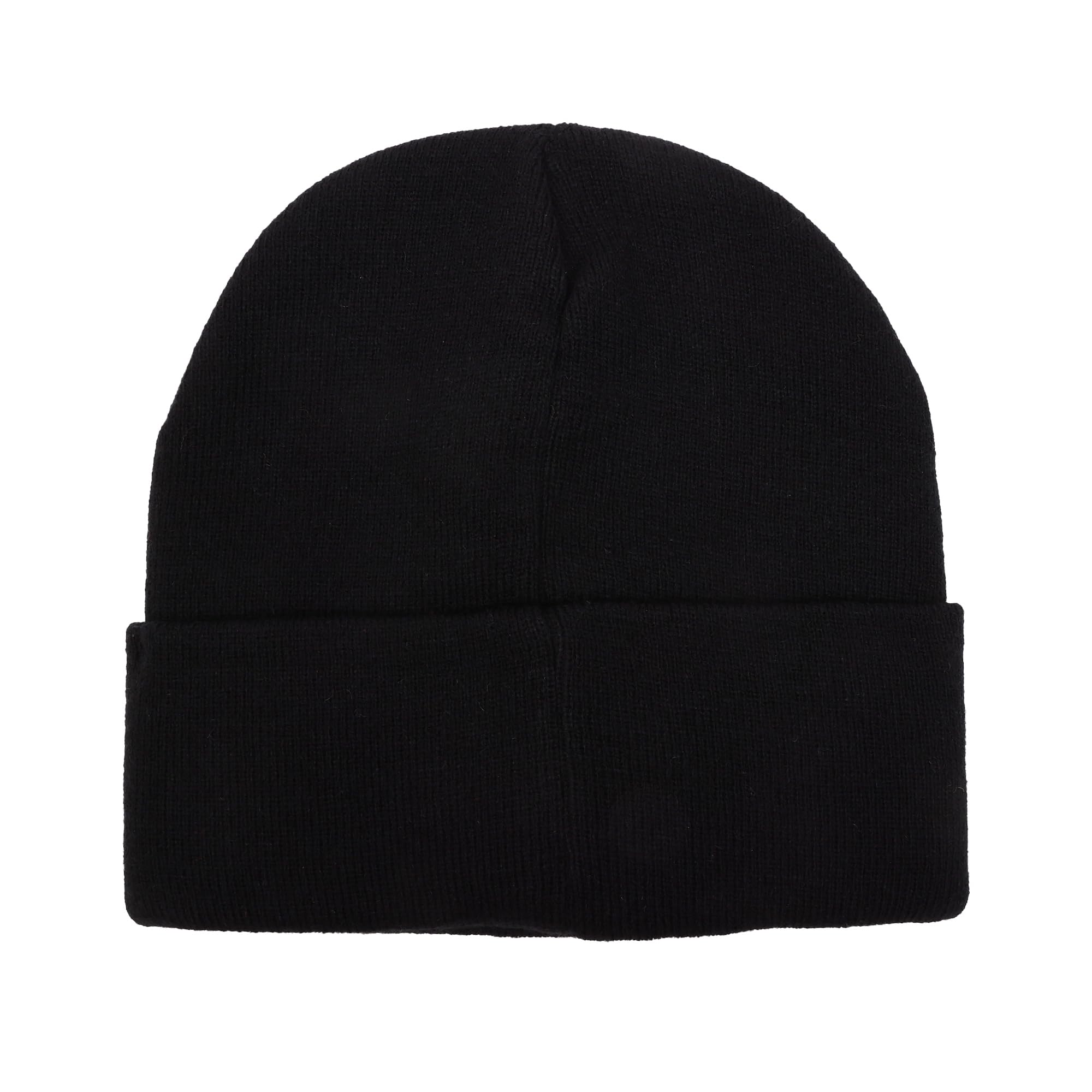 KPop Demon Hunters Huntr/x Black Cuff Knit Beanie