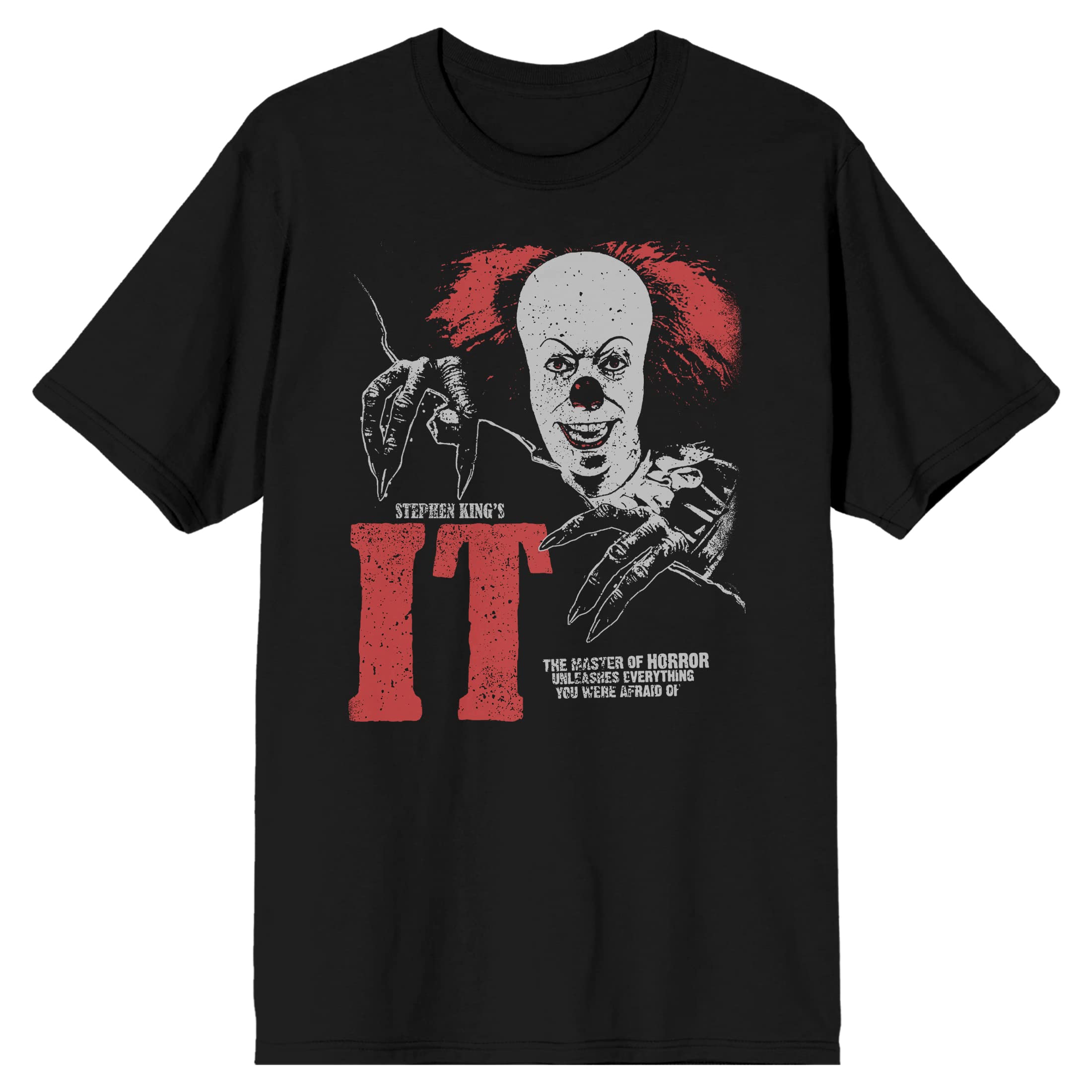 It 1990 Pennywise You'll Float Too Men's Black T-shirt