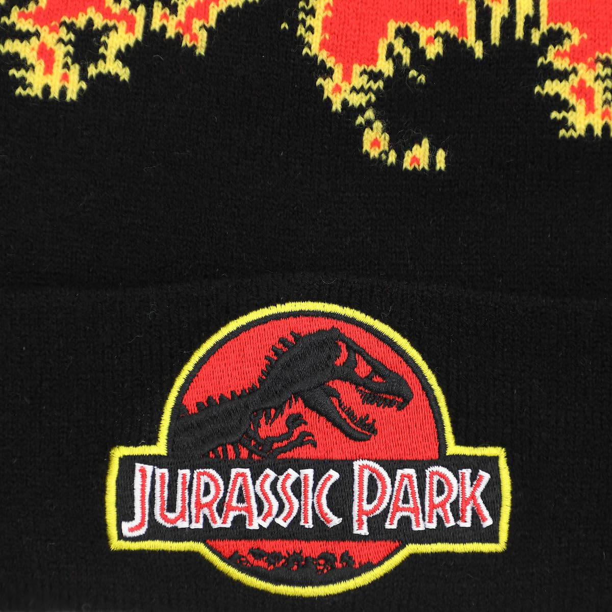 Jurassic Park Classic Logo Adult Beanie