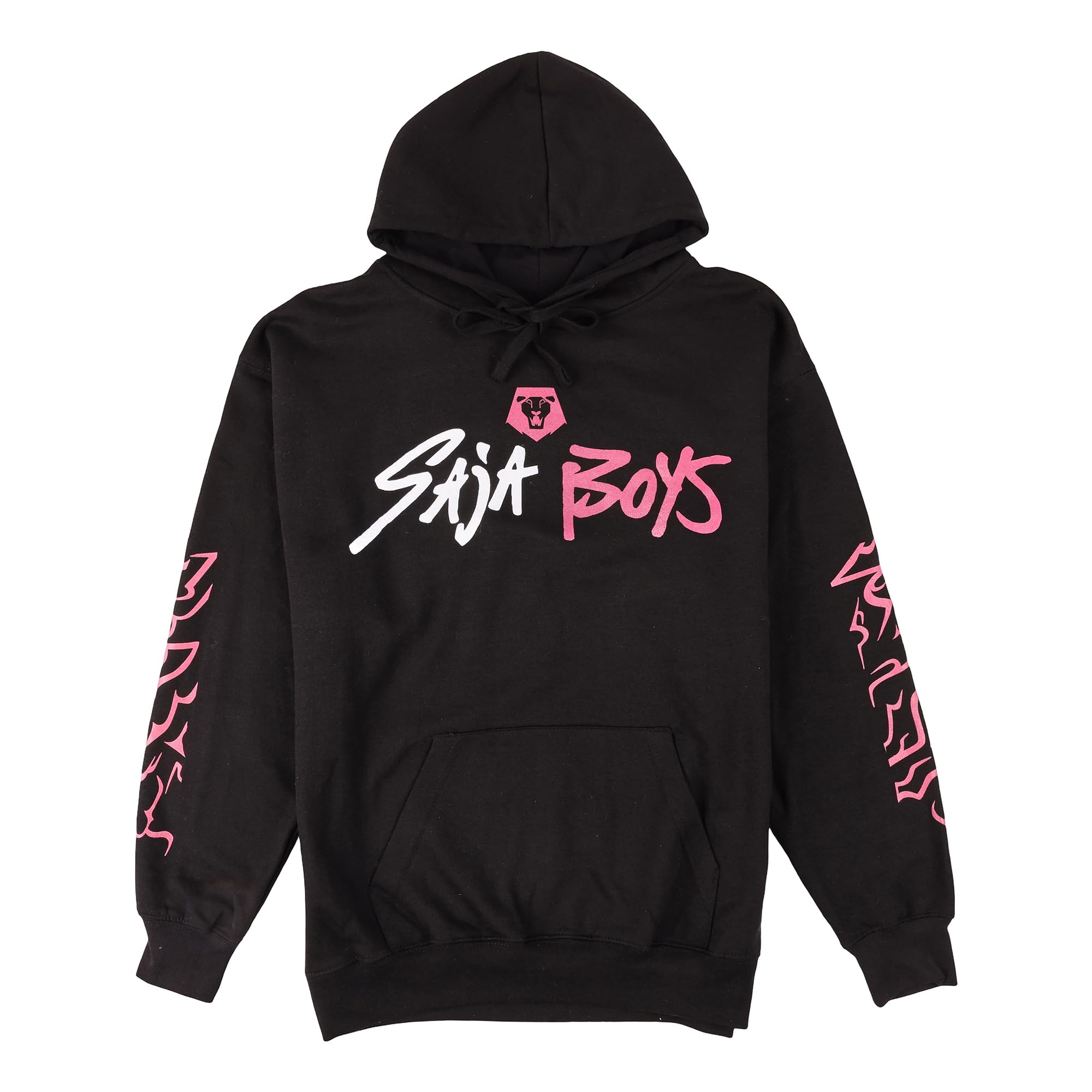 KPop Demon Hunters Saja Boys Demon Women's Black Long Sleeve Hoodie