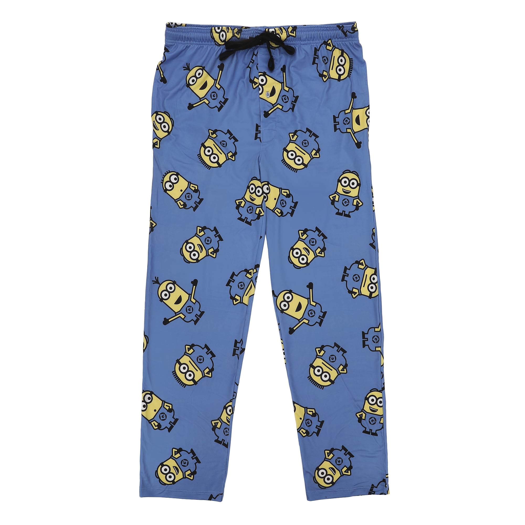 Minions All-Over Character Print Men's Sleep Pajama Pants