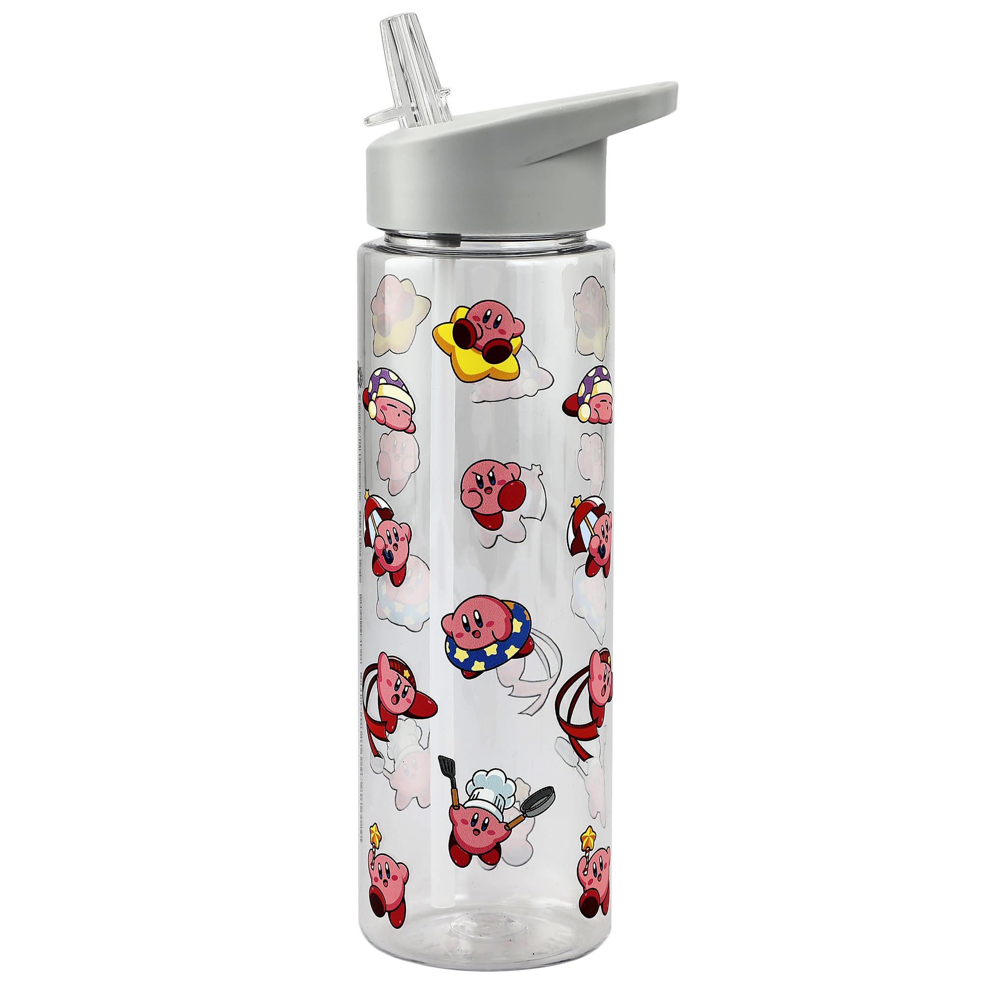 Kirby Pink Puff 24 oz Single Wall UV Water Bottle