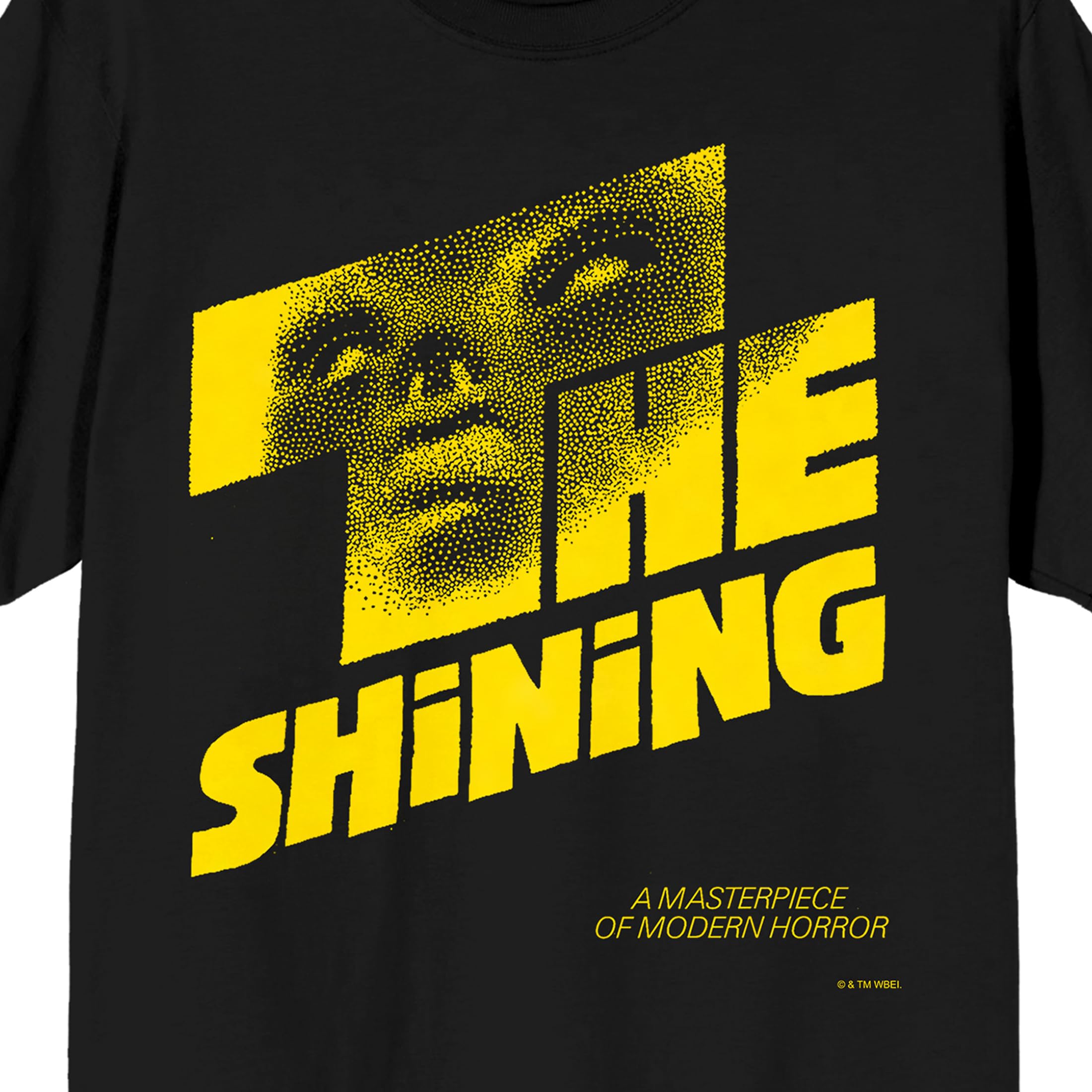 The Shining Poster Art Crew Neck Short Sleeve Men's Black T-shirt